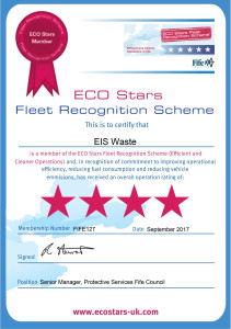 EIS Waste_Fife_4_Star_Certificate_ECO_Stars_Fleet_R