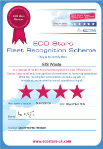 EIS_Dundee_4_Star_Certificate_ECO_Stars_Fleet_R